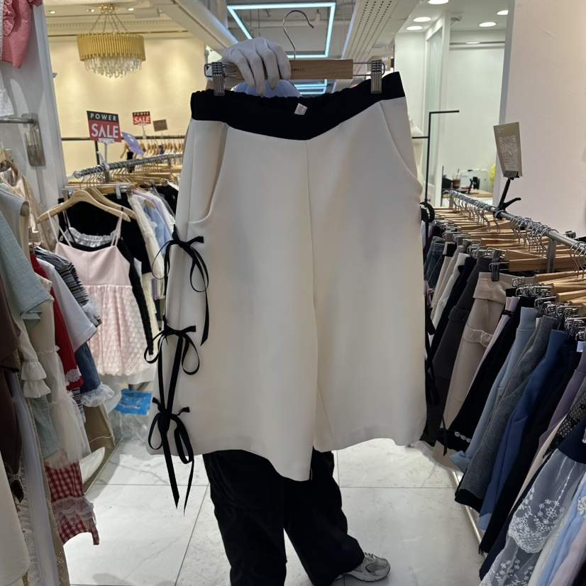 PAPA韓國東大門代購女士新款熱賣26春夏推薦職業26夏季短褲Papaine/HALMADE短褲