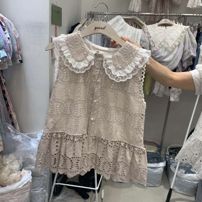 YARD東大門實拍韓國女裝新款時尚推薦人氣26春夏熱賣馬甲YARD馬甲
