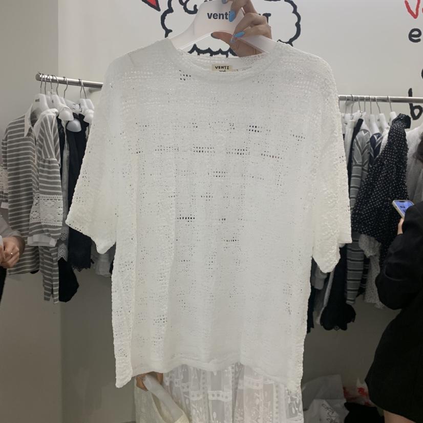 VENTI韓國代購女士新款26春夏26夏季人氣職業推薦襯衫蕾絲衫VENTI襯衫/蕾絲衫