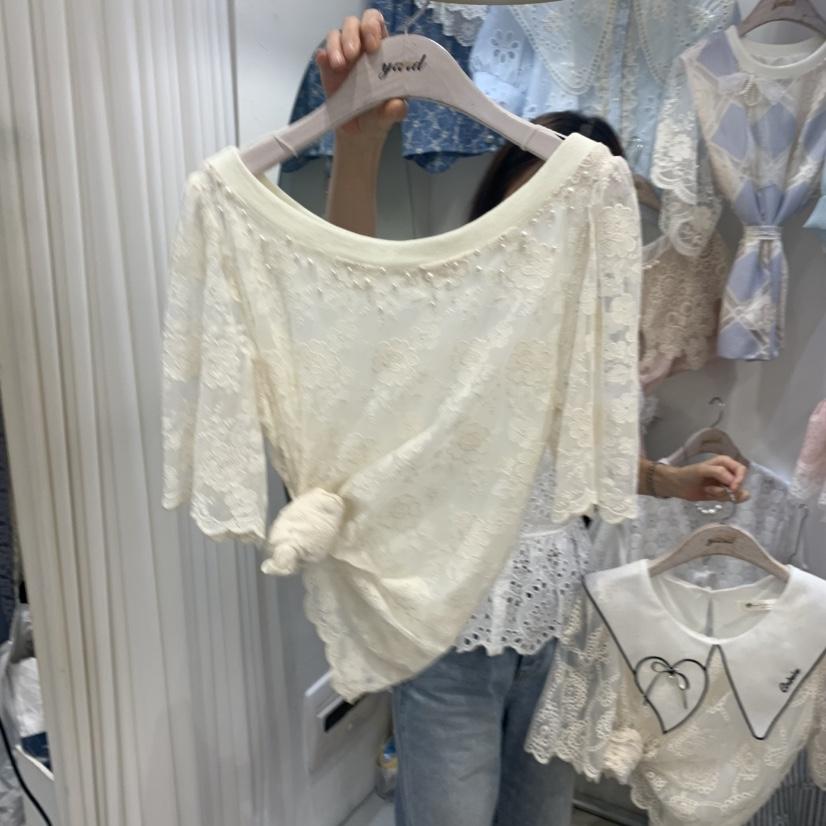 YARD韓國直郵女裝新品26春夏人氣熱賣時尚職業襯衫蕾絲衫YARD襯衫/蕾絲衫