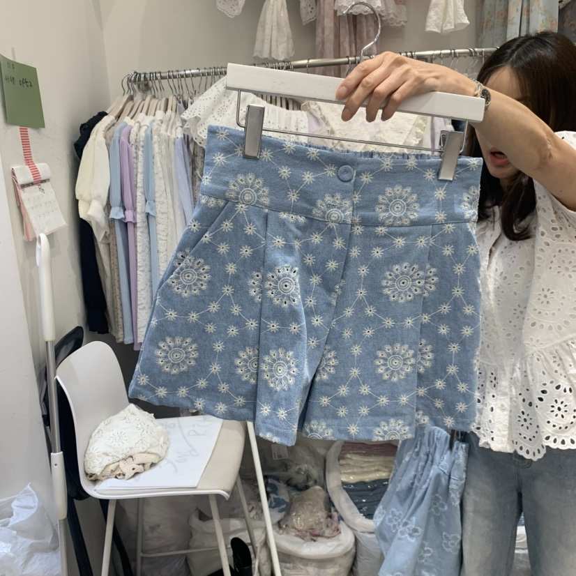 YARD東大門實拍韓國女裝新品推薦26春夏休閑時尚人氣短褲YARD短褲