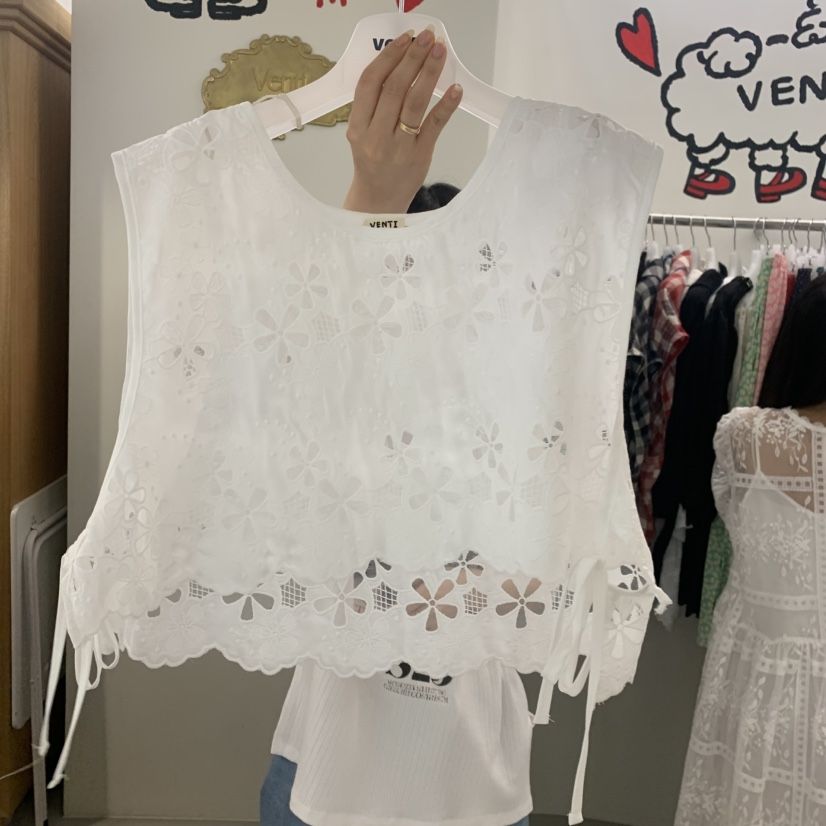 VENTI韓國代購女裝新款休閑職業熱賣26春夏人氣吊帶背心蕾絲VENTI吊帶/背心