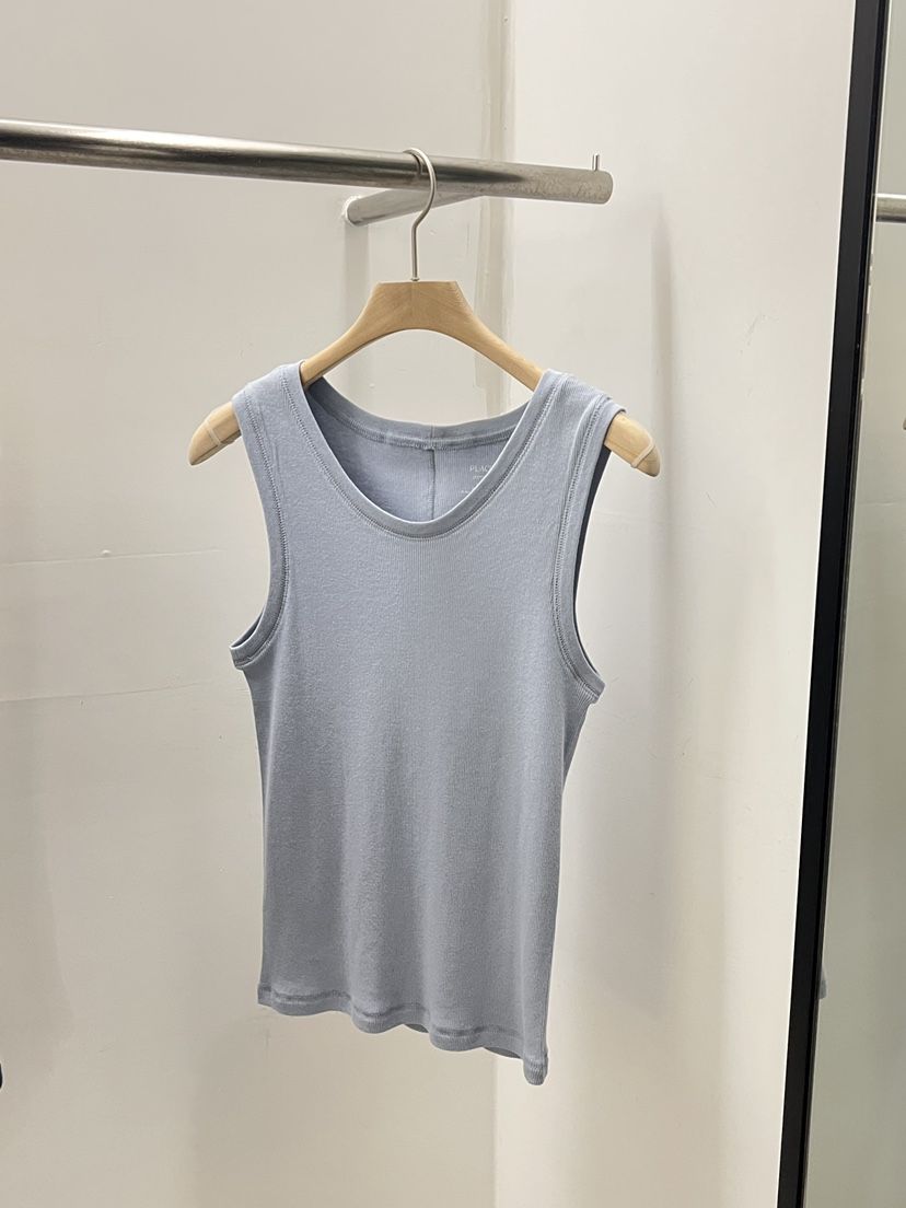 REGULARLY/PLACOR韓國代購女士新品熱賣吊帶背心棉質羅紋REGULARLY/PLACOR吊帶/背心