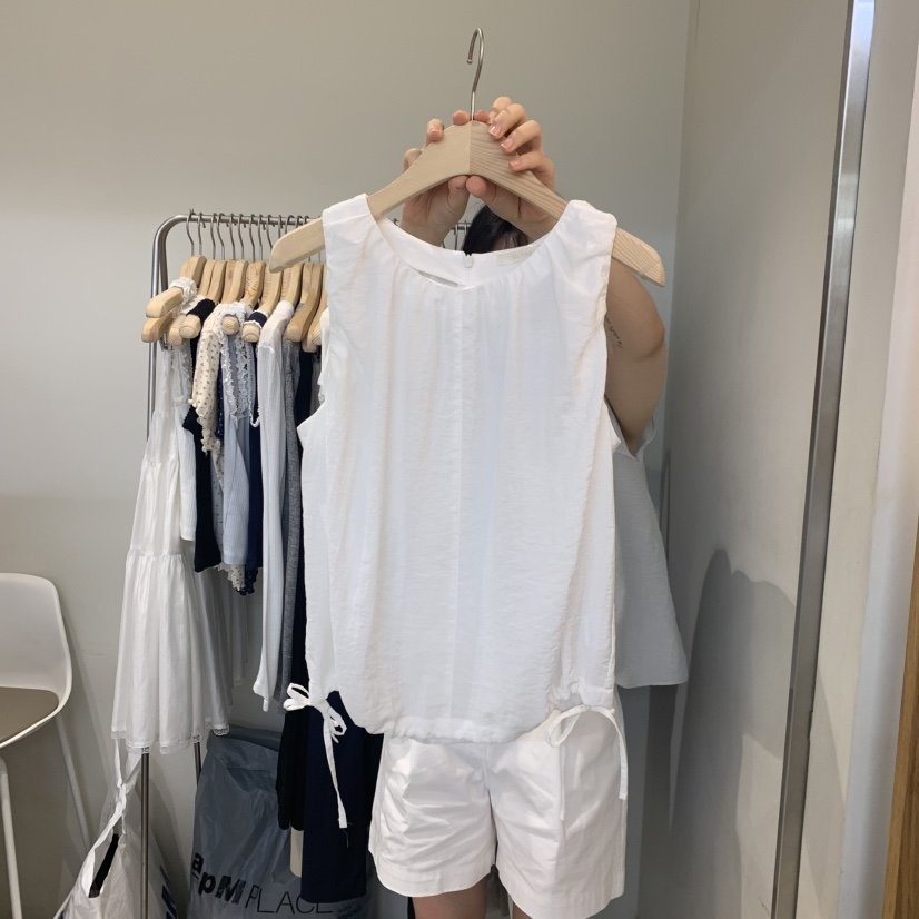 OUTRENE韓國直郵實拍女裝新款休閑26春夏推薦26夏季吊帶背心OUTRENE吊帶/背心