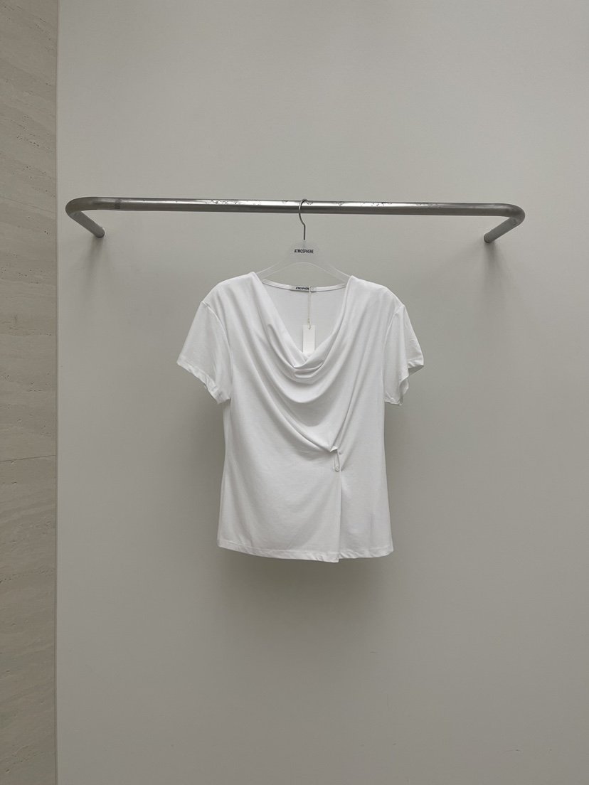 ATMOSPHERE韓國代購女士新品26春夏熱賣職業26夏季推薦T恤ATMOSPHERE/BLINGT恤