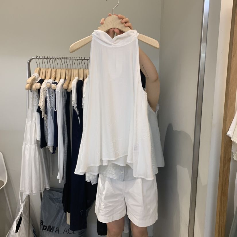 OUTRENE東大門實拍韓國女士新品休閑時尚熱賣職業吊帶背心OUTRENE吊帶/背心