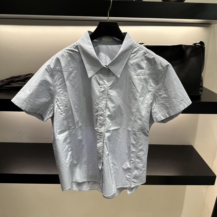 FEBRUARY 11韓國東大門代購女裝新品時尚職業襯衫蕾絲衫S棉FEBRUARY 11襯衫/蕾絲衫
