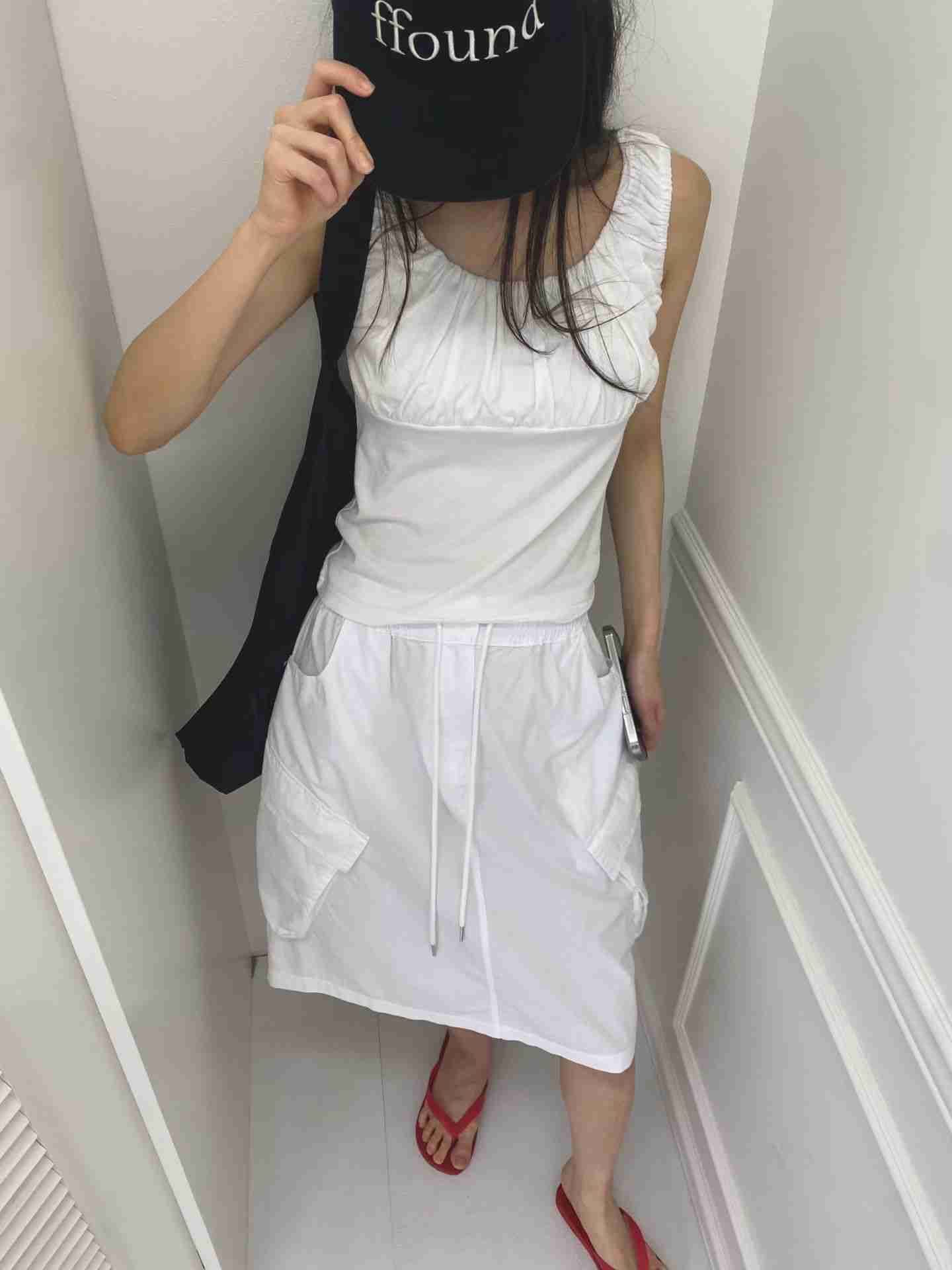 ONTHEMOOD韓國直郵女士新款熱賣時尚推薦人氣26夏季吊帶背心RIPPLE吊帶/背心