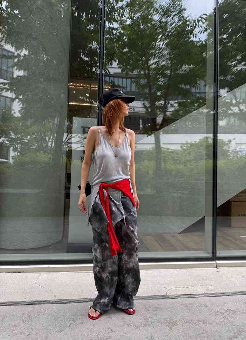 DENVER韓國東大門直郵女裝新品時尚26春夏熱賣26夏季吊帶背心DENVER吊帶/背心