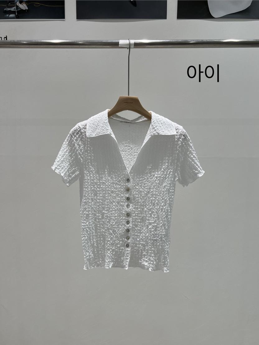 UNBOUND韓國代購女裝新品26春夏人氣26夏季推薦T恤珍珠紐扣UNBOUNDT恤