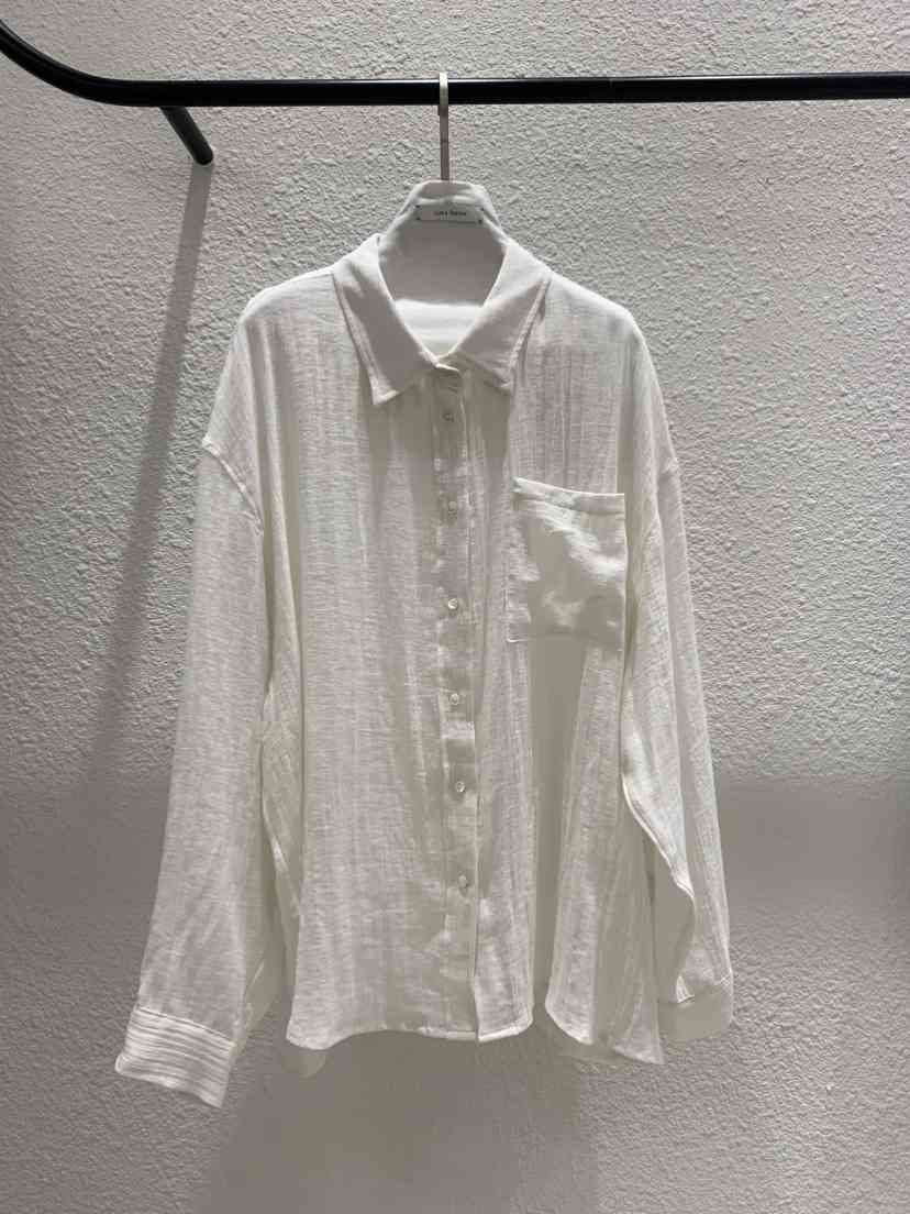 LUCY SALON韓國東大門代購女士新品休閑人氣襯衫蕾絲衫亞麻LUCY SALON襯衫/蕾絲衫