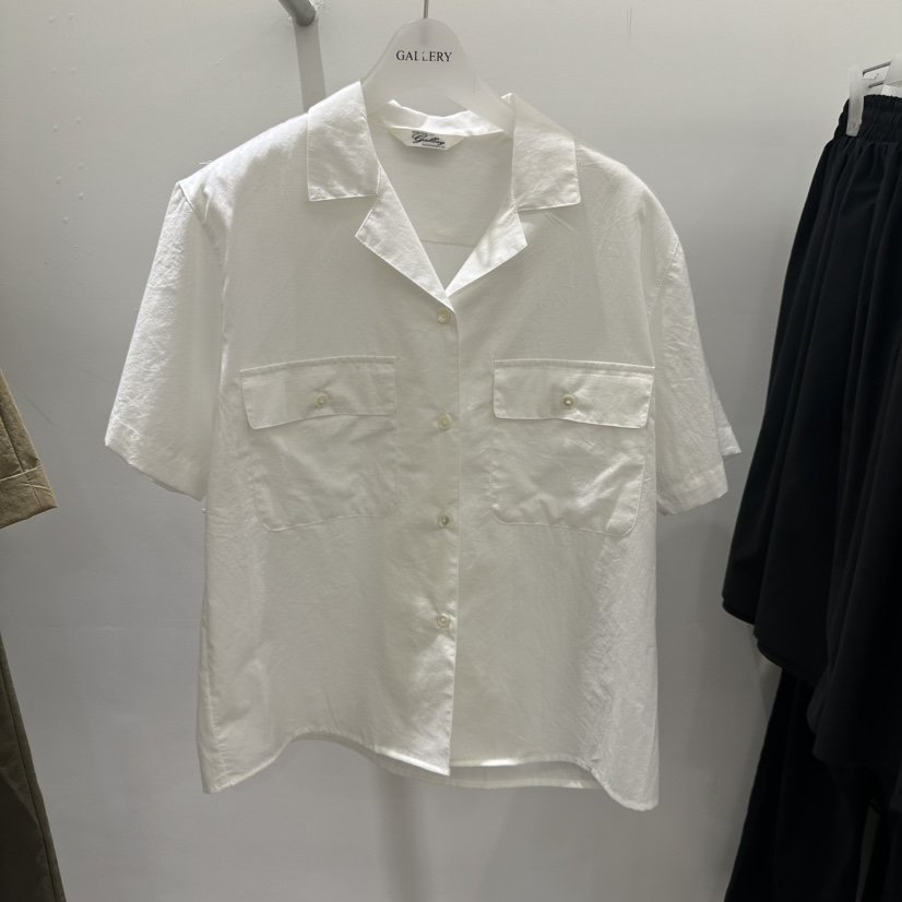 GALLERY-P韓國直郵女裝新款26夏季26春夏襯衫蕾絲衫純棉GALLERY-P襯衫/蕾絲衫