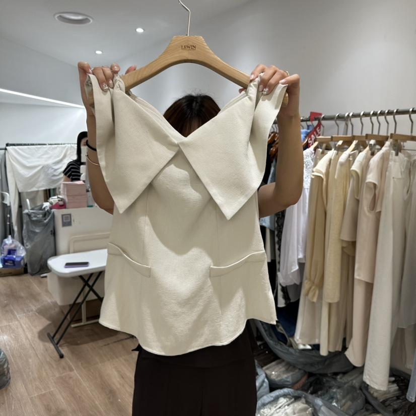 LEWIN韓國直郵實拍女裝新品時尚26春夏26夏季襯衫蕾絲衫LLEWIN襯衫/蕾絲衫