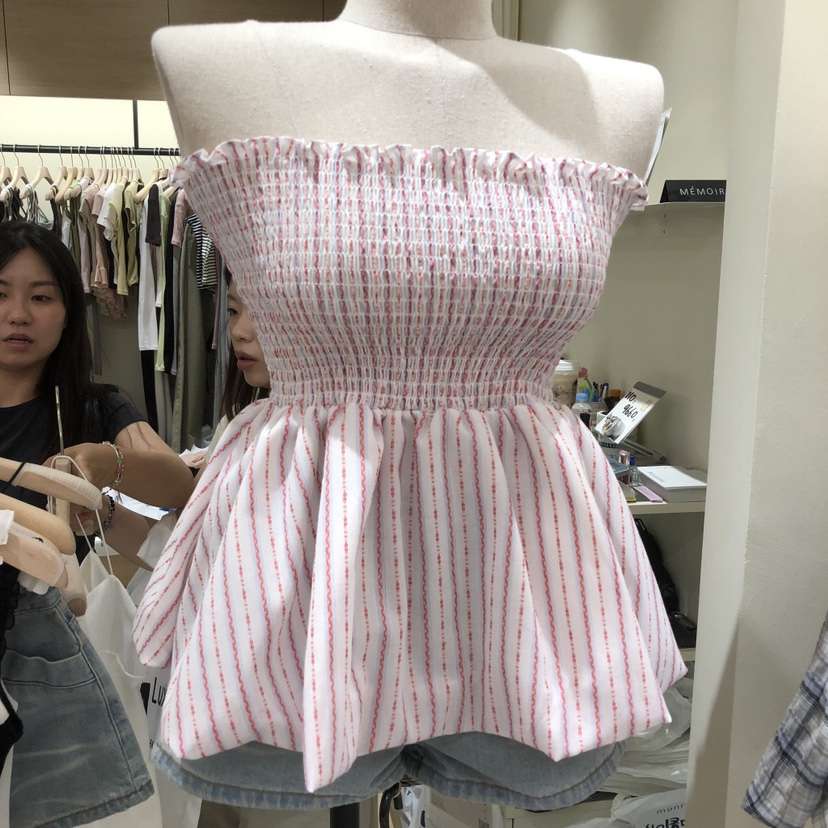 MEMOIRE韓國直郵女裝新品休閑人氣時尚職業熱賣吊帶背心LMEMOIRE吊帶/背心