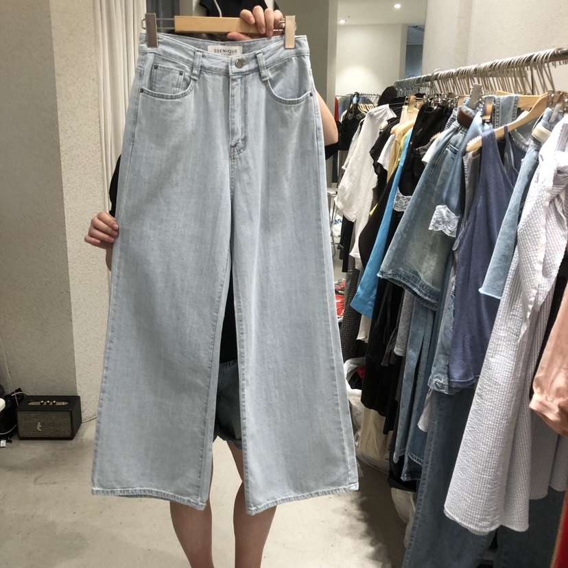 SSEMIENNE韓國直郵女裝新品26春夏人氣推薦職業時尚牛仔褲SSENIQUE/SSEMIENNE牛仔褲