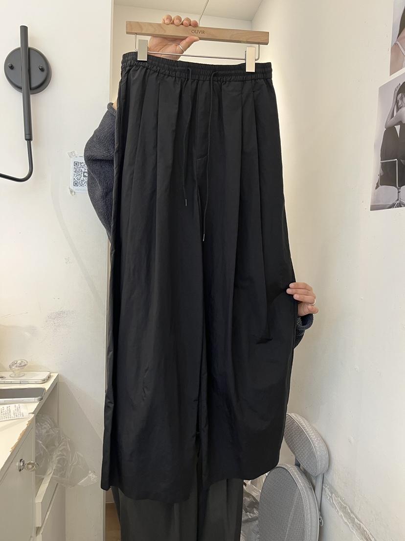 OUVIR韓國代購女裝新品人氣時尚推薦26夏季休閑褲尼龍透明O.V.R/OUVIR休閑褲