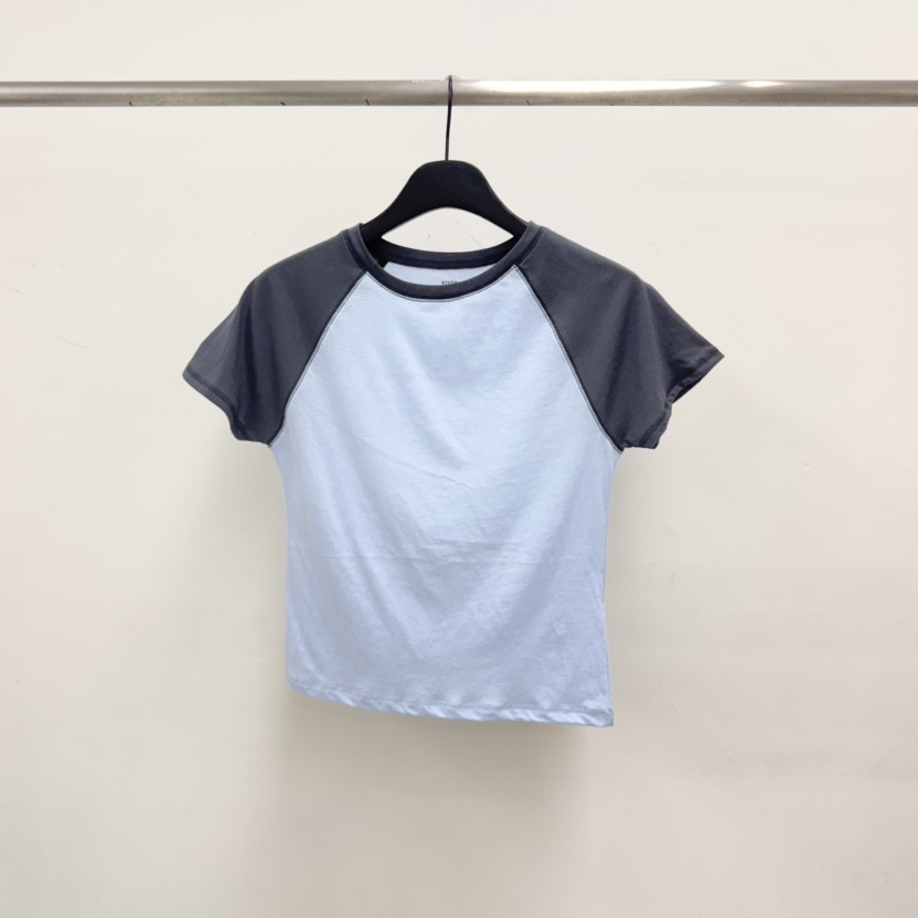 RIVER韓國代購女裝新品26夏季推薦休閑時尚26春夏熱賣T恤WATER/RIVERT恤