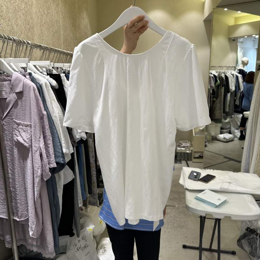 REFLAT韓國東大門直郵女裝新品人氣時尚休閑26春夏襯衫蕾絲衫REFLAT襯衫/蕾絲衫
