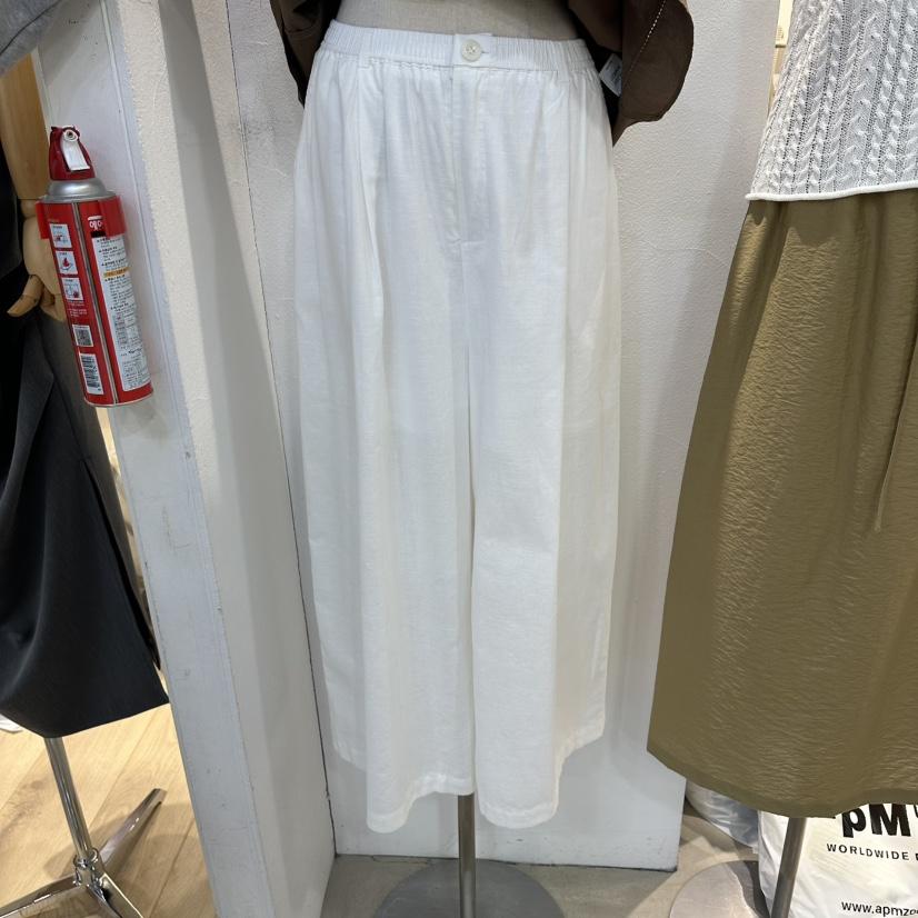 GOLDEN MARKET韓國直郵女士新品26春夏26夏季休閑褲亞麻布GOLDEN MARKET休閑褲