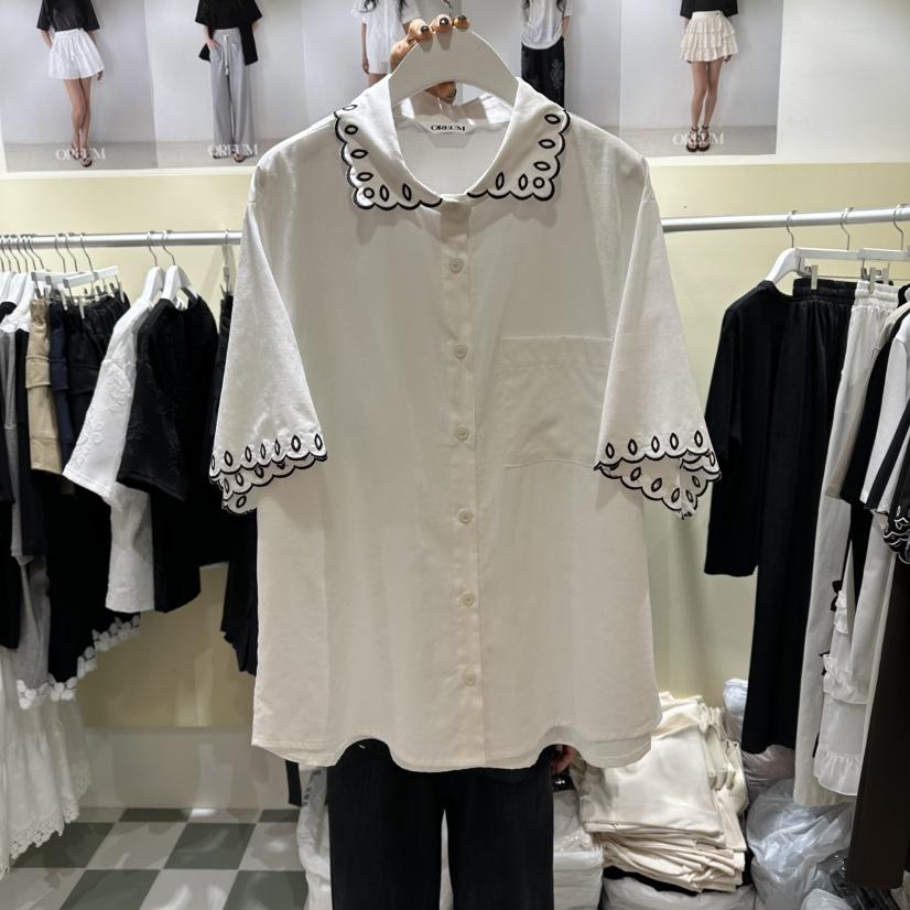 OREUM韓國東大門代購女士新品26春夏休閑熱賣襯衫蕾絲衫SOREUM襯衫/蕾絲衫