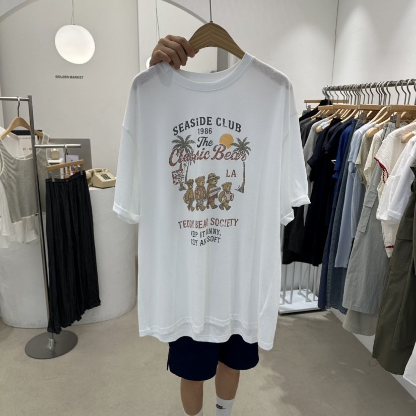 GOLDEN MARKET韓國直郵女裝新品職業時尚26春夏26夏季T恤GOLDEN MARKETT恤