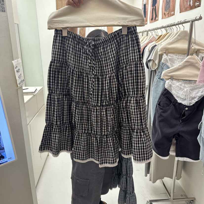 CHAV韓國東大門代購女裝新品26春夏熱賣26夏季半身裙中短裙CHAV半身裙/中短裙