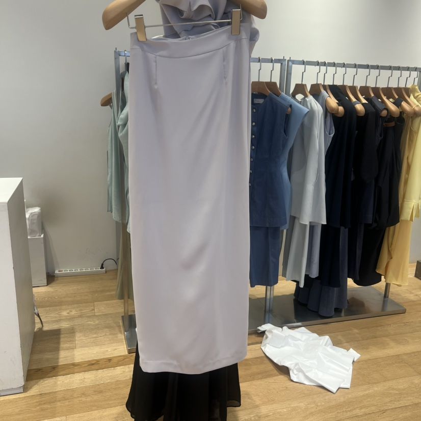 VAN NZILL韓國東大門代購女裝新品休閑26夏季推薦職業長裙VAN NZILL長裙
