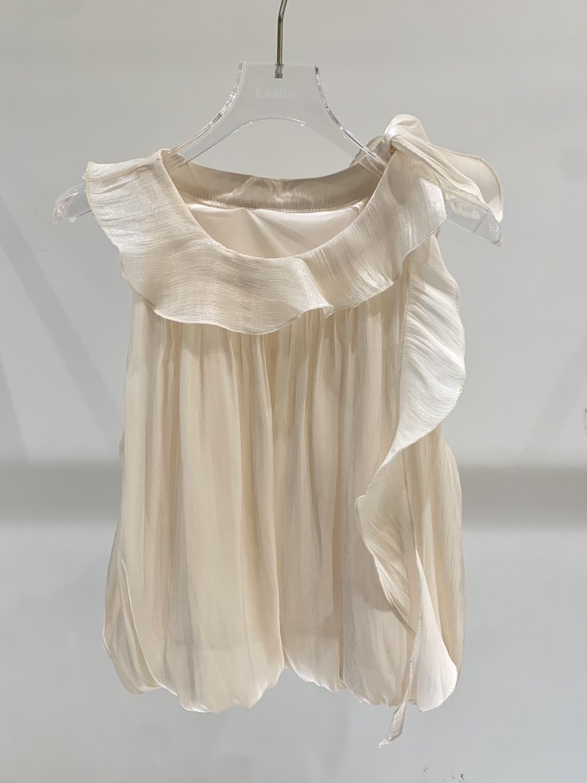 FABRIC韓國直郵女士新款休閑26夏季26春夏人氣吊帶背心絲帶FABRIC吊帶/背心