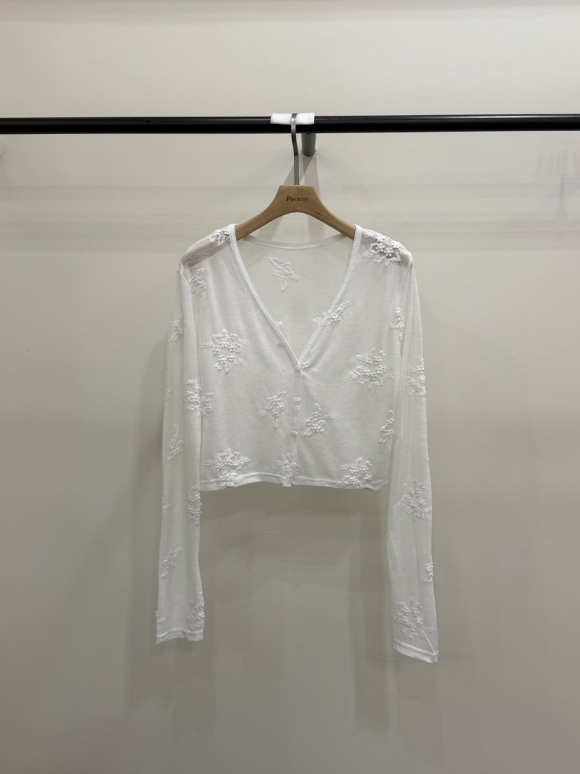 PERSON韓國東大門直郵女士新品26夏季職業時尚襯衫蕾絲衫PERSON襯衫/蕾絲衫