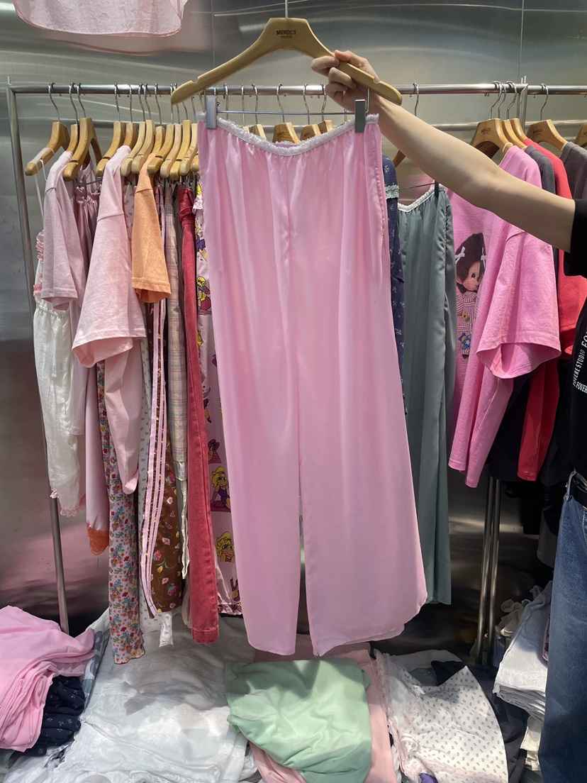 MENDL S韓國直郵女裝新品人氣休閑職業26春夏休閑褲透明MENDL S休閑褲