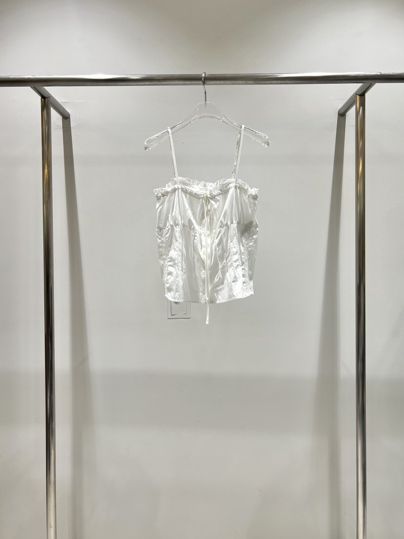 CESTLAVIE韓國直郵女士新品時尚熱賣吊帶背心褶裥無袖兔子CESTLAVIE吊帶/背心