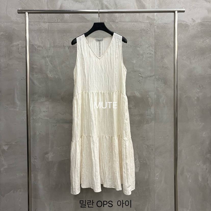 MUTE-P東大門實拍韓國女士新品休閑時尚熱賣26春夏連衣裙MUTE連衣裙