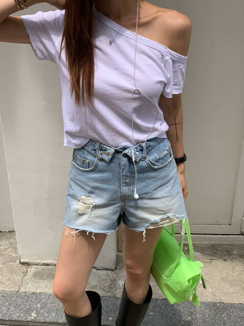 REVE CITE-L韓國直郵女裝新品職業熱賣26春夏時尚T恤復古REVE CITE-LT恤