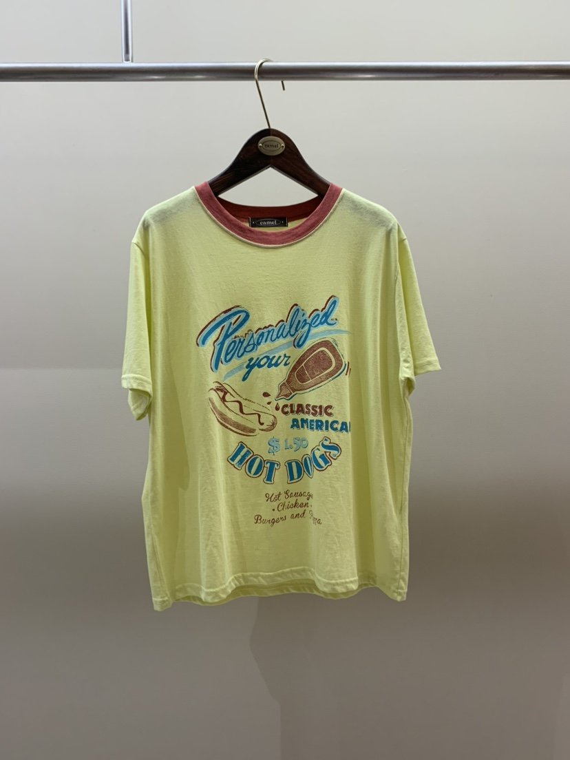 CAMEL-P韓國直郵女士新品26夏季T恤Came_l 家T恤
