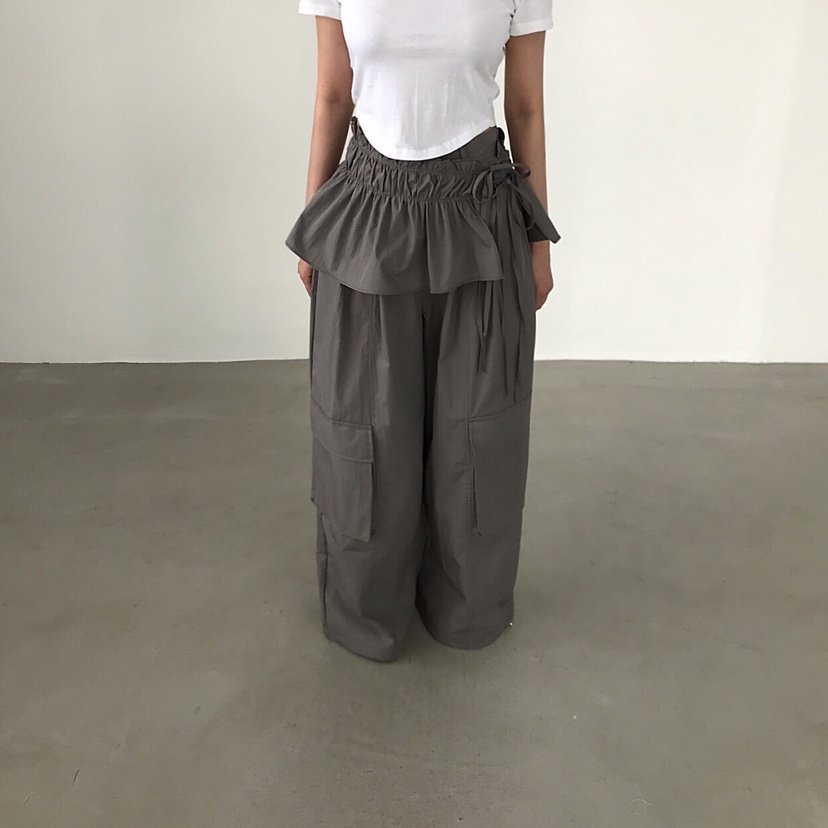 2TWO MOON韓國直郵女裝新品休閑職業時尚26春夏熱賣休閑褲2TWO MOON休閑褲