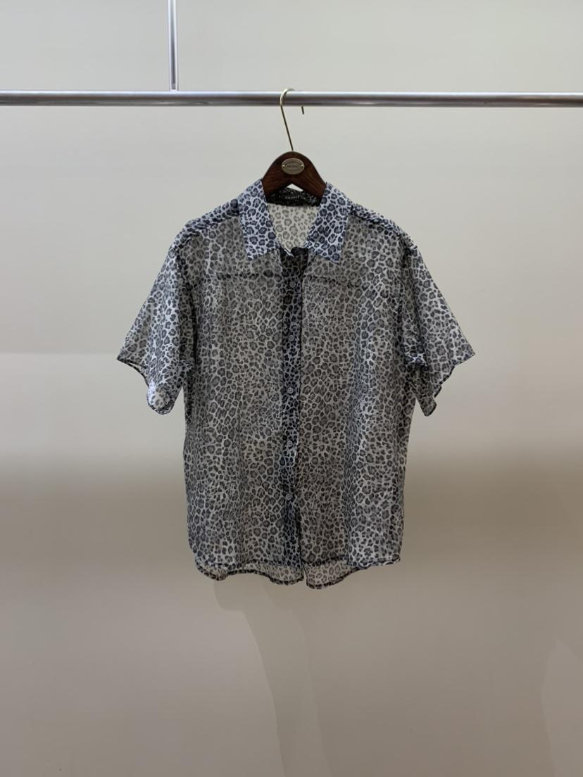 CAMEL-P東大門實拍韓國女裝新品26夏季襯衫蕾絲衫豹紋Came_l 家襯衫/蕾絲衫
