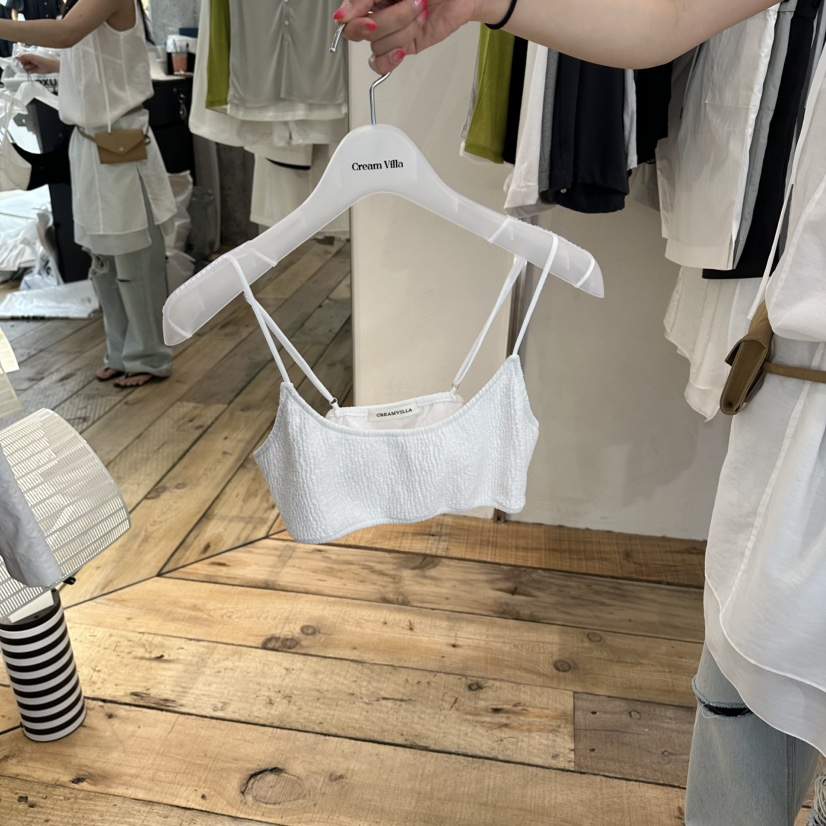 CREAM VILLA韓國直郵女裝新款熱賣吊帶背心CREAM VILLA吊帶/背心