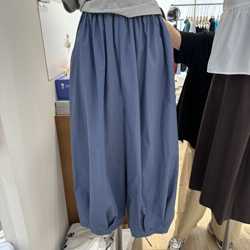 REVE-L韓國代購女士新品26夏季職業休閑時尚26春夏休閑褲褶裥REVE-L休閑褲