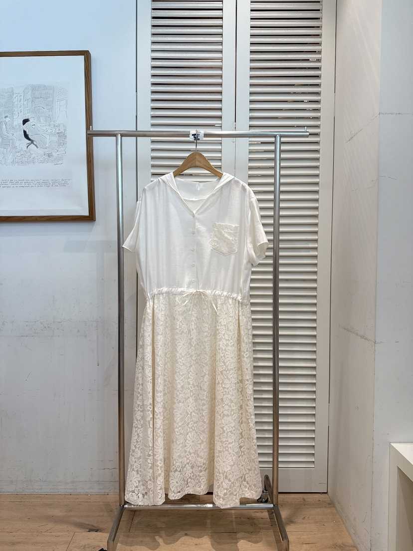 FAVE-L韓國東大門代購女士新品26夏季26春夏職業連衣裙OPSFAVE-L連衣裙