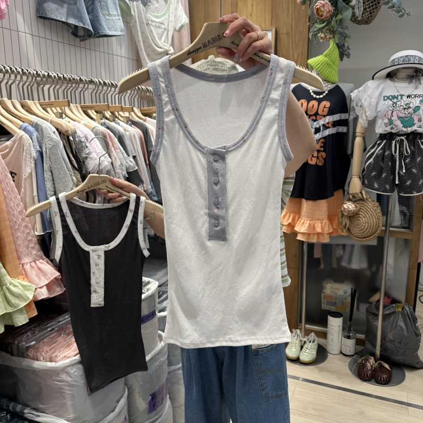 MARI CO韓國直郵實拍女士新品熱賣推薦人氣吊帶背心無袖MARI CO吊帶/背心