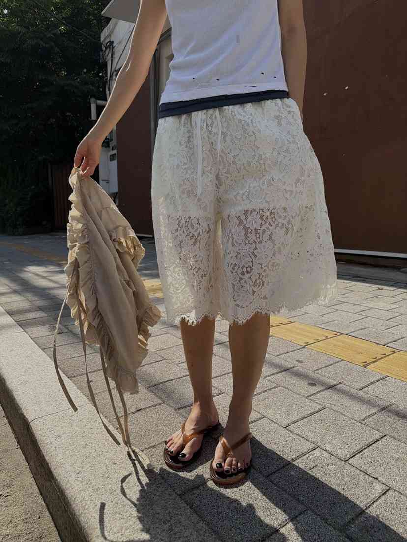 FRANC—L韓國代購女裝新品熱賣時尚26春夏職業人氣推薦短褲FRANC短褲