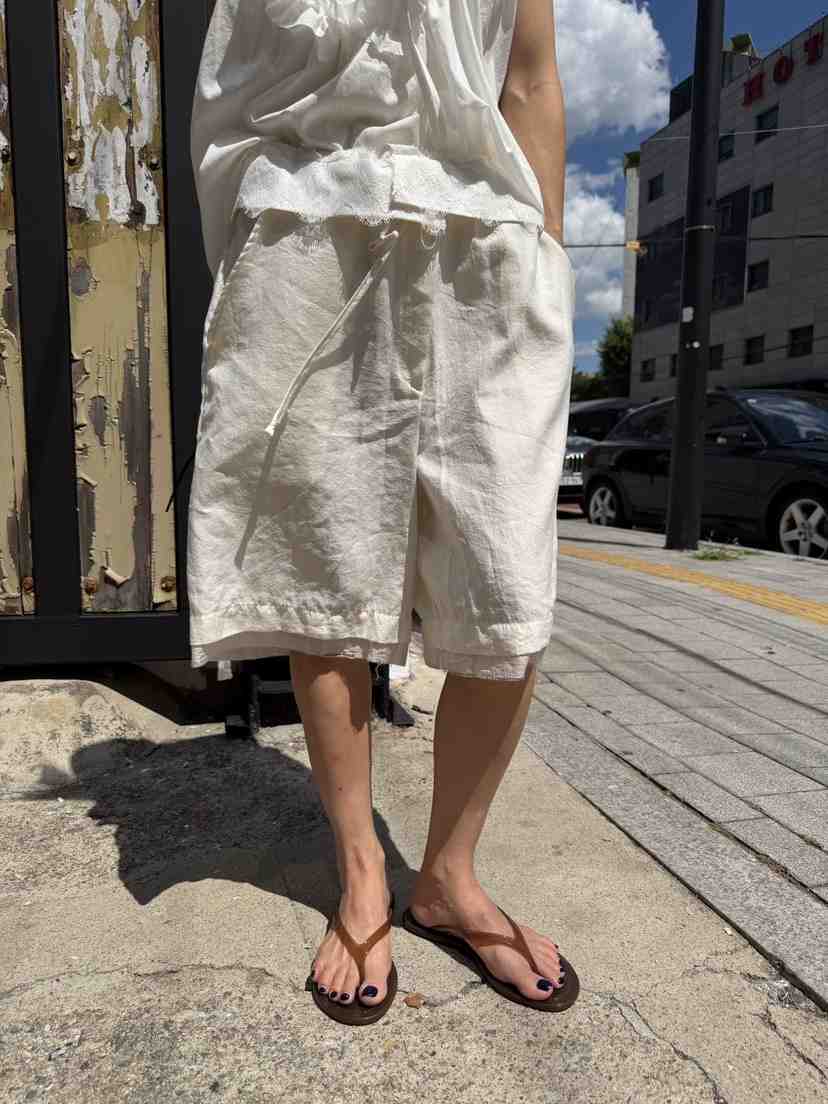 FRANC—L韓國直郵女裝新款人氣26春夏休閑推薦職業26夏季短褲FRANC短褲