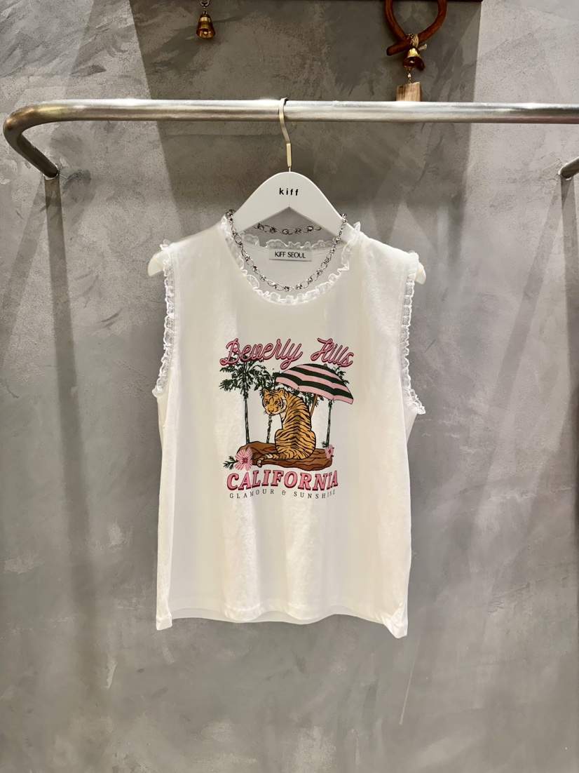 KIFF韓國直郵實拍女裝新款推薦職業休閑時尚熱賣吊帶背心KIFF吊帶/背心