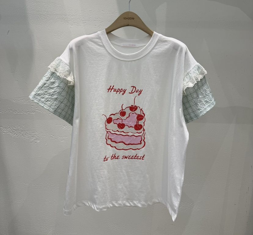 LOVABLE-L韓國直郵實拍女士新品職業人氣熱賣休閑26夏季T恤LOVABLE-LT恤