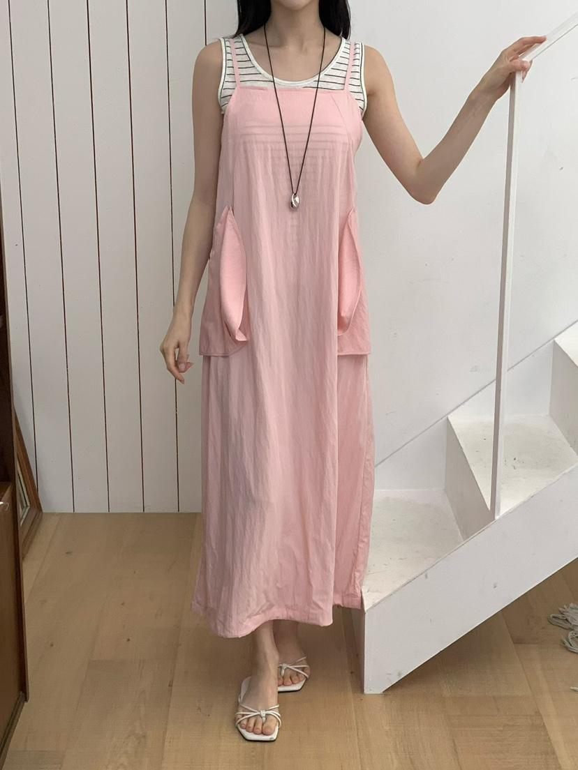 BINUS東大門實拍韓國女裝新款職業推薦26夏季連衣裙不含內搭BINUS連衣裙
