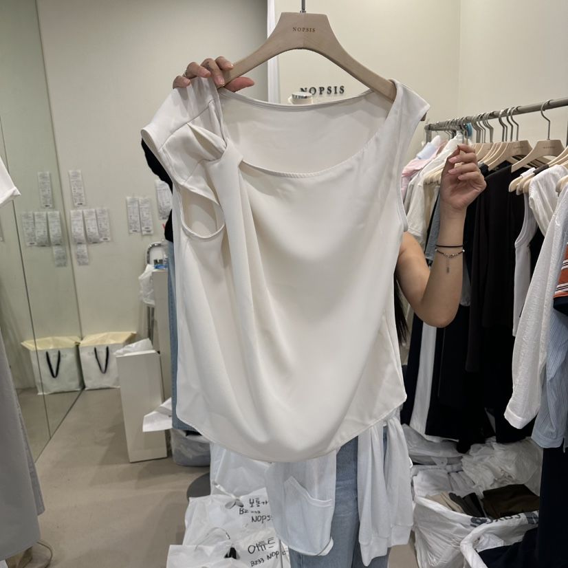 NOPSIS韓國直郵女裝新品26春夏職業時尚熱賣人氣吊帶背心NOPSIS吊帶/背心