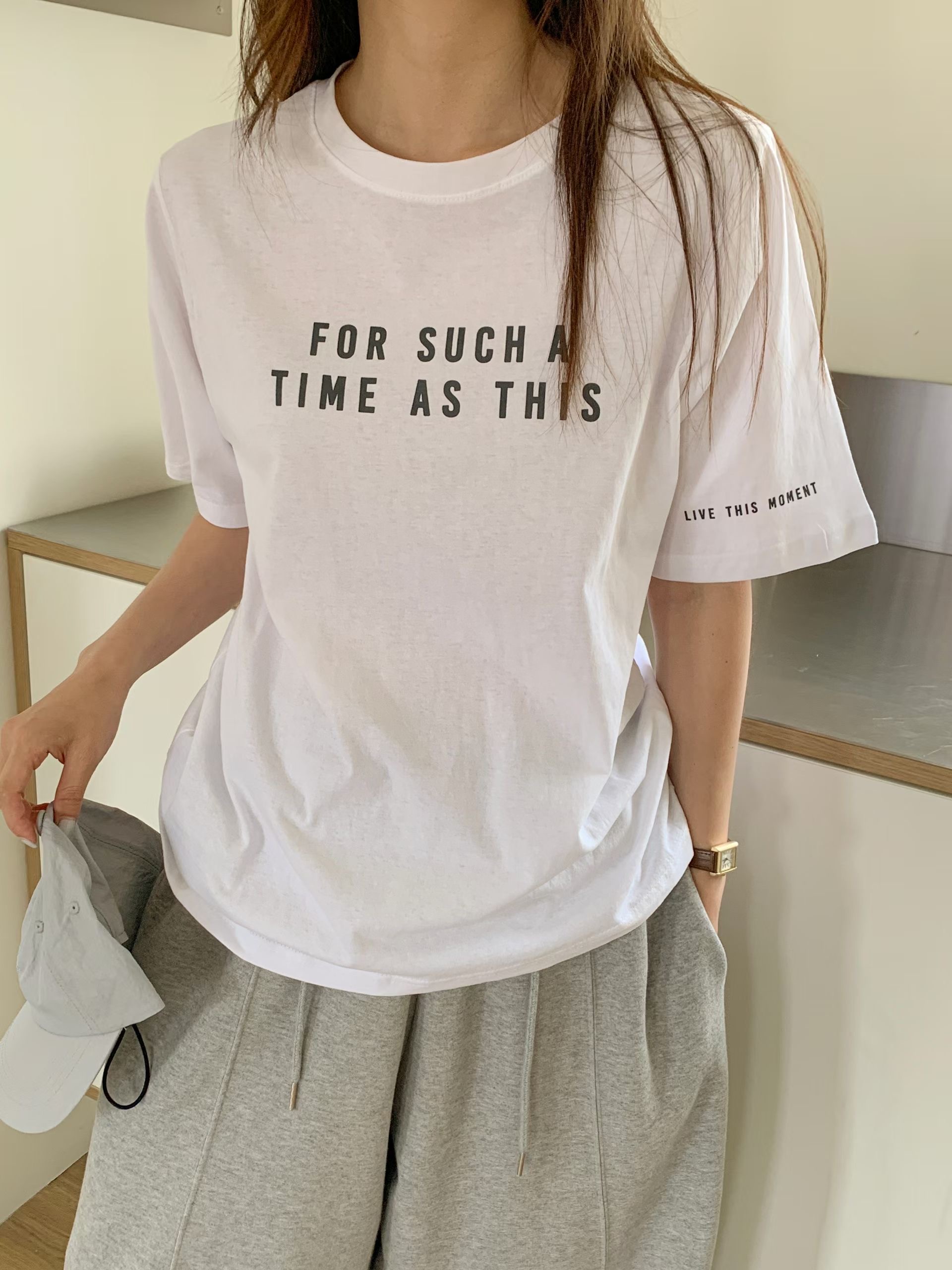 TDOUBLEJ韓國直郵實拍女裝新品26春夏推薦時尚26夏季熱賣T恤TDOUBLEJT恤