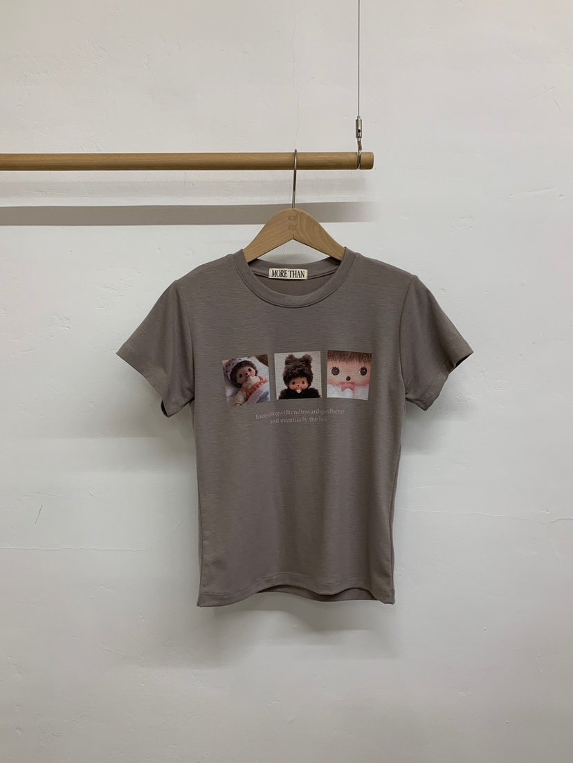 MORE THAN-P韓國東大門代購女裝新品26春夏職業時尚T恤MORE THANT恤