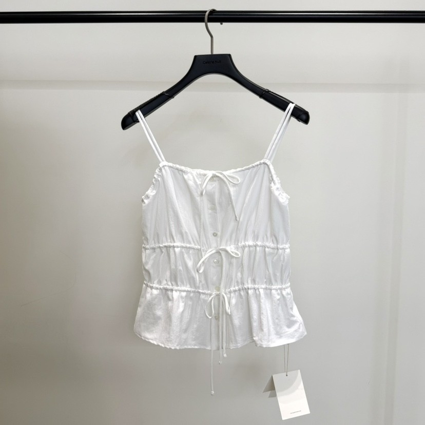 GALERIE NUIT韓國直郵實拍女裝新款推薦吊帶背心絲帶無袖GALERIE NUIT吊帶/背心