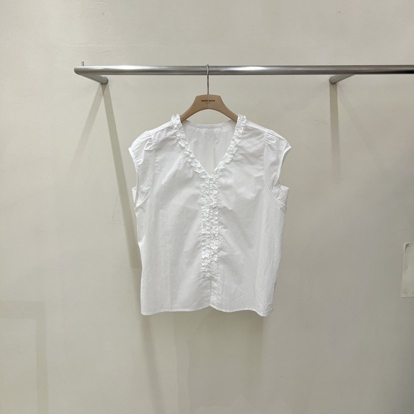 MARIE MARIE韓國直郵女士新款休閑職業推薦襯衫蕾絲衫BLMARIE MARIE襯衫/蕾絲衫
